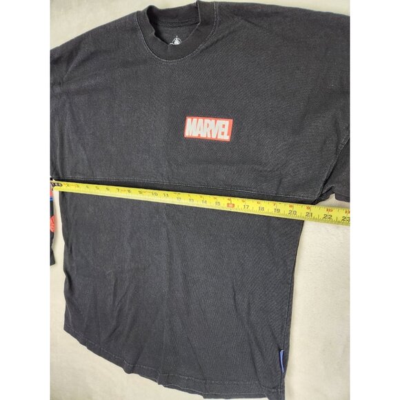 Disney Marvel Avengers Spirit Jersey Size Small Black Long Sleeve - Picture 6 of 9